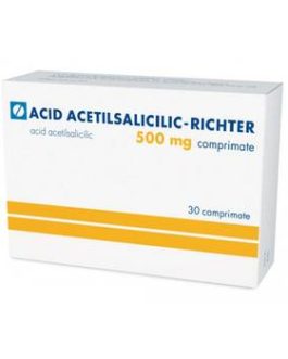 Acid acetilsalicil Richter 500mg x 30cp