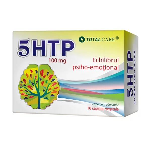 5-HTP 100mg, antidepresiv natural 10 capsule