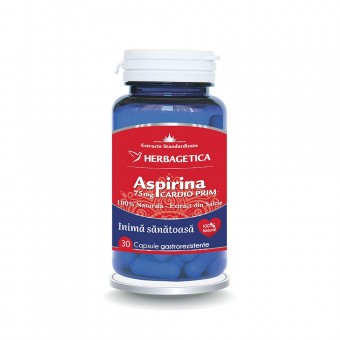 Aspirina Naturala CardioPrim 30 capsule