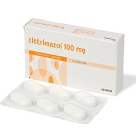 Clotrimazol 100mg x 12cp.vag (Zentiva)