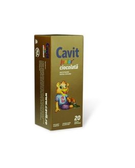 Cavit Junior cu ciocolata x 20tb.mast