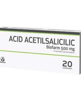 Acid acetilsalicilic 500mg x 20cp – Biofarm