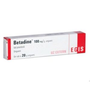 Betadine unguent 100mg/g – Egis