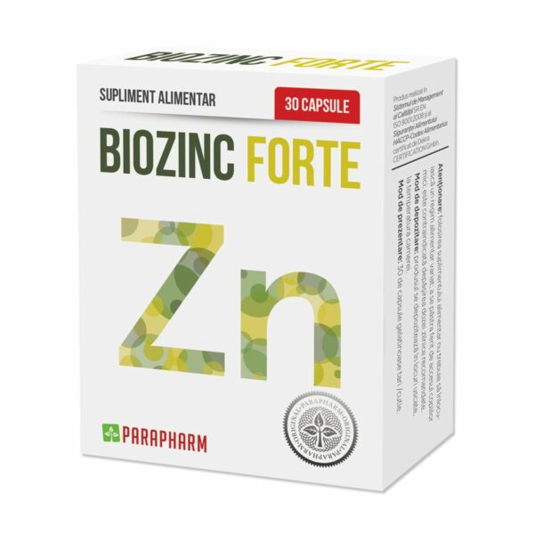 Biozinc Forte, 30 cp
