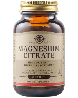 Magneziu citrate 200mg, 60cpr