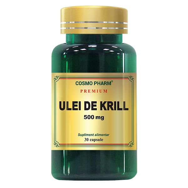 Ulei de Krill 500mg, 30 capsule