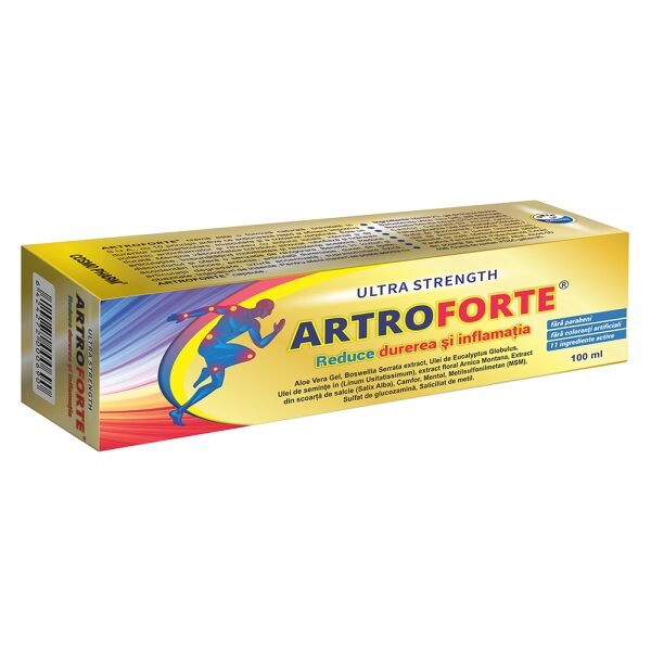 Artroforte Crema pentru articulatii & dureri musculare, 100 ml