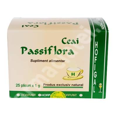 Ceai passiflora, 25 plicuri x 1g