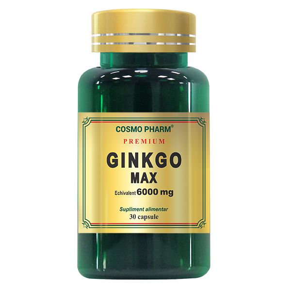 Ginkgo max 120 mg, 30 capsule